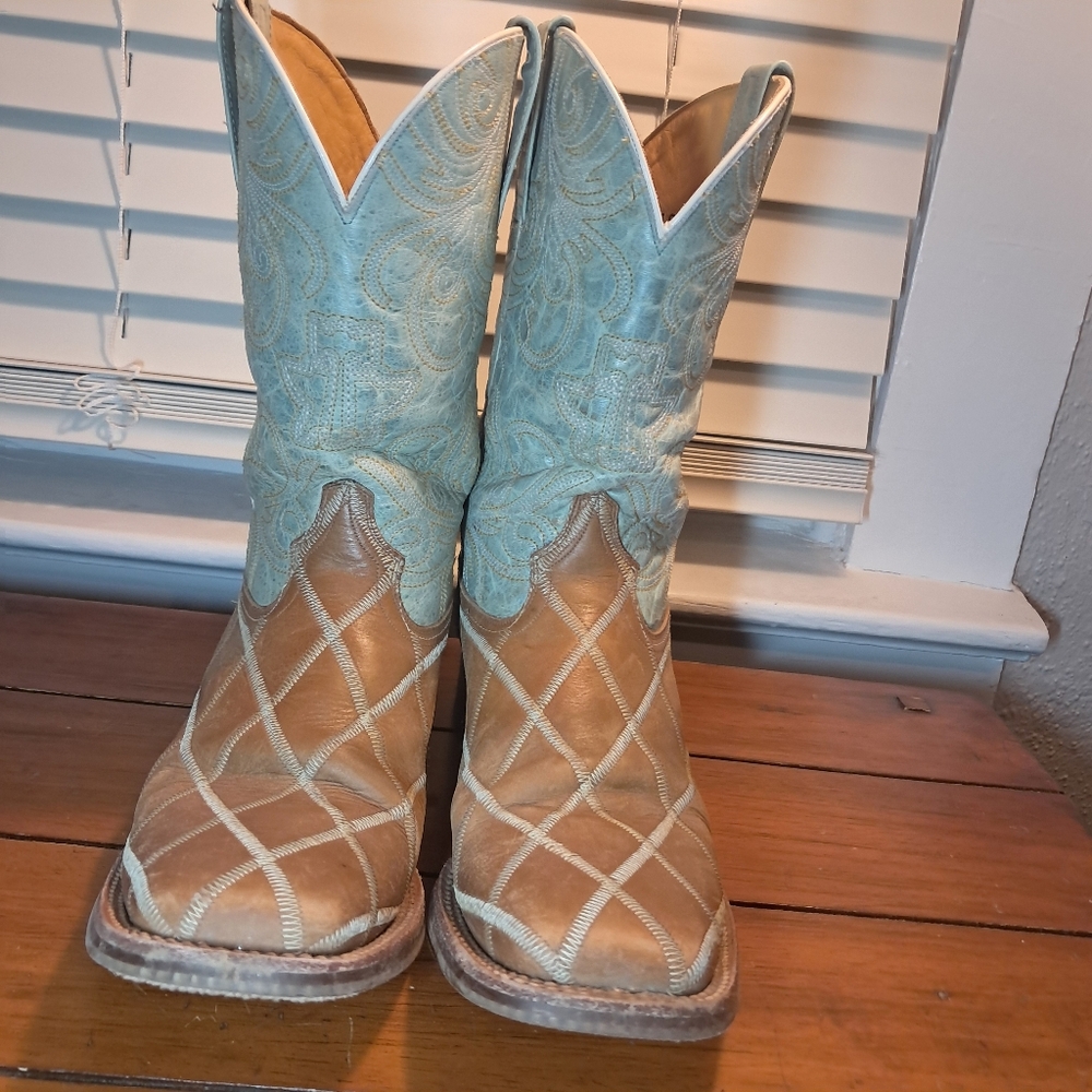 Tin Haul Rhapsody Boots Teal 10w